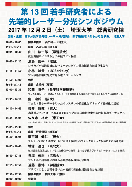 分光若手シンポポスター2017